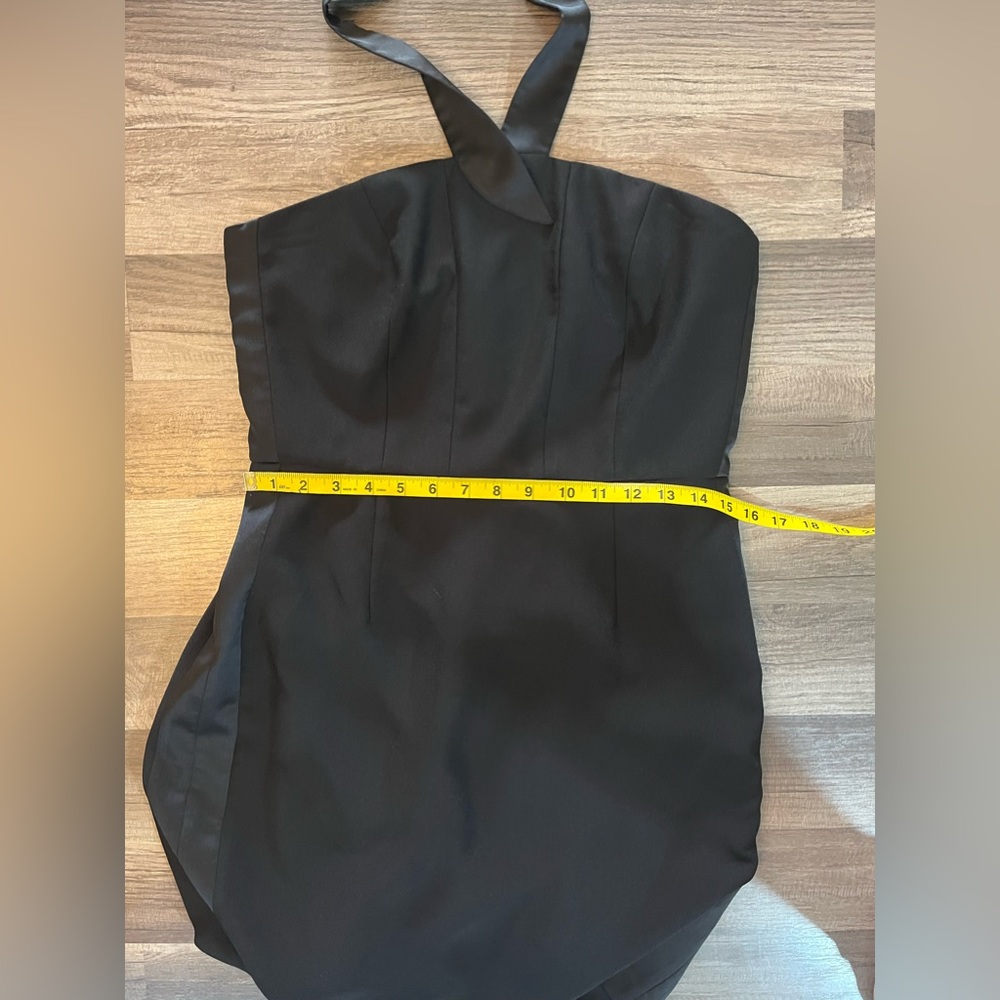 CeCe Black Halter Mini Dress - Picture 11 of 15